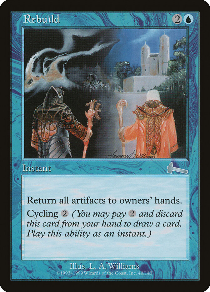 Rebuild card front