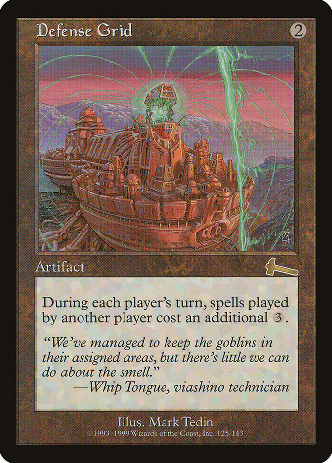 Defense Grid card front