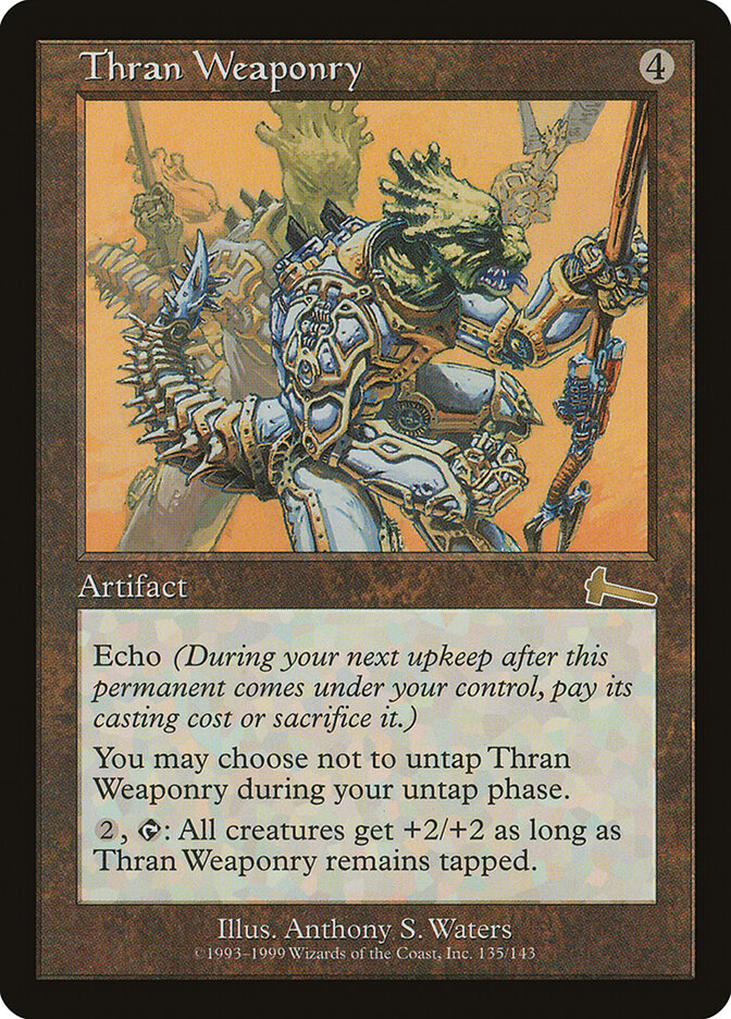 Thran Weaponry card front