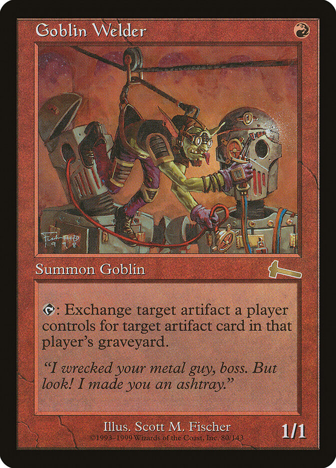 Goblin Welder card front