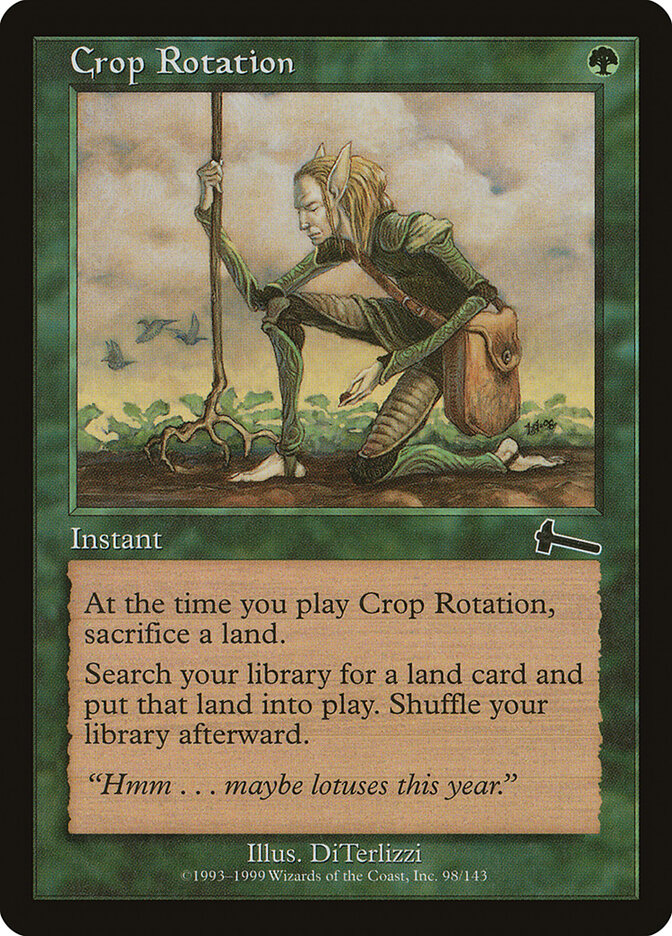 Crop Rotation card front