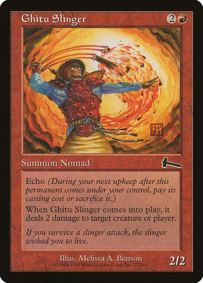 Ghitu Slinger card front