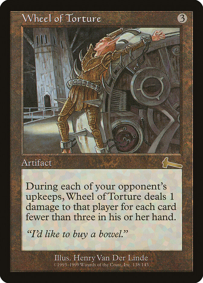 Wheel of Torture card front