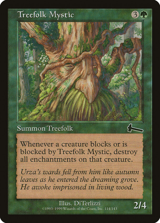 Treefolk Mystic card front