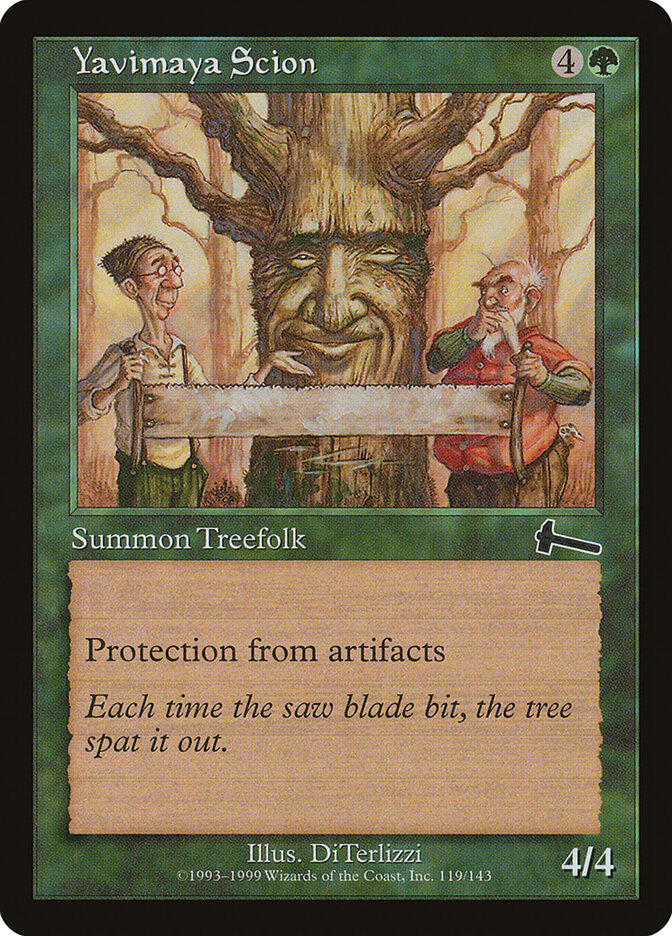 Yavimaya Scion card front