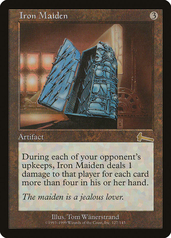 Iron Maiden card front