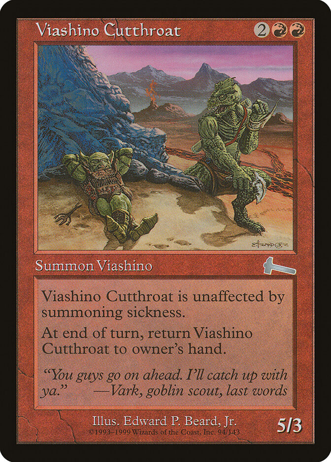 Viashino Cutthroat card front