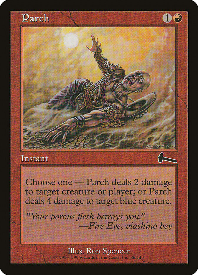 Parch card front