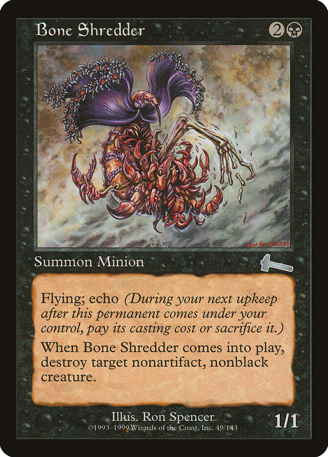 Bone Shredder card front