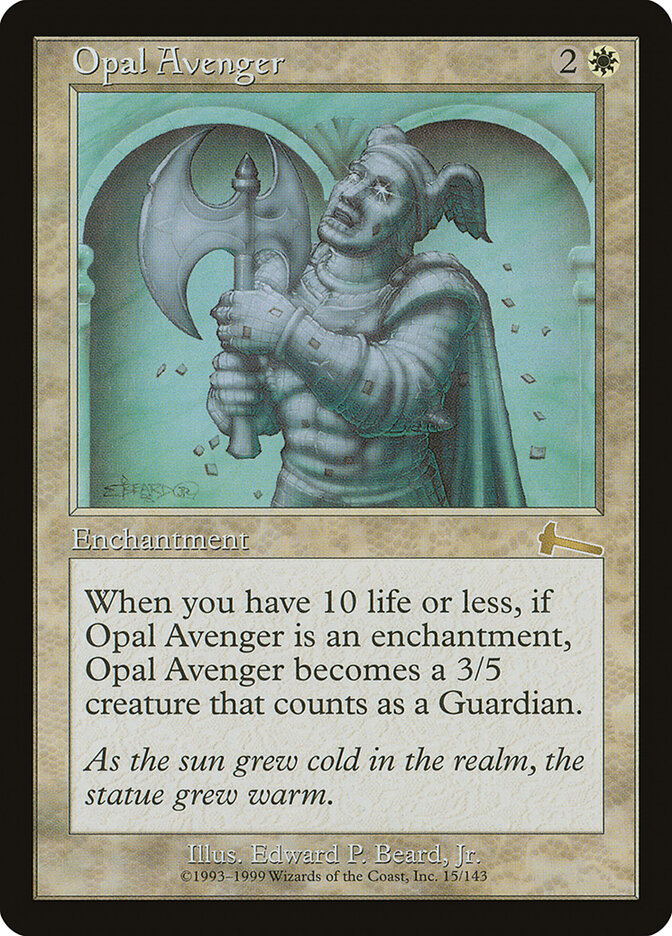 Opal Avenger card front