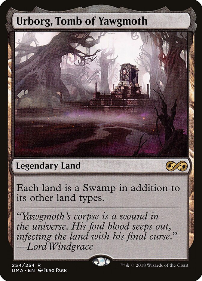 Urborg, Tomb of Yawgmoth card front