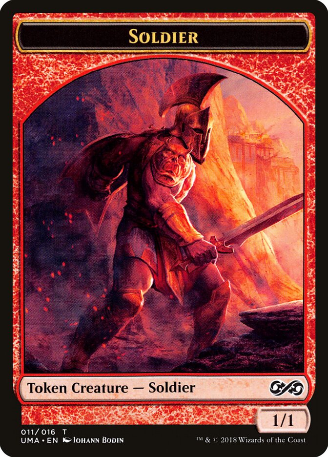 Soldier card front