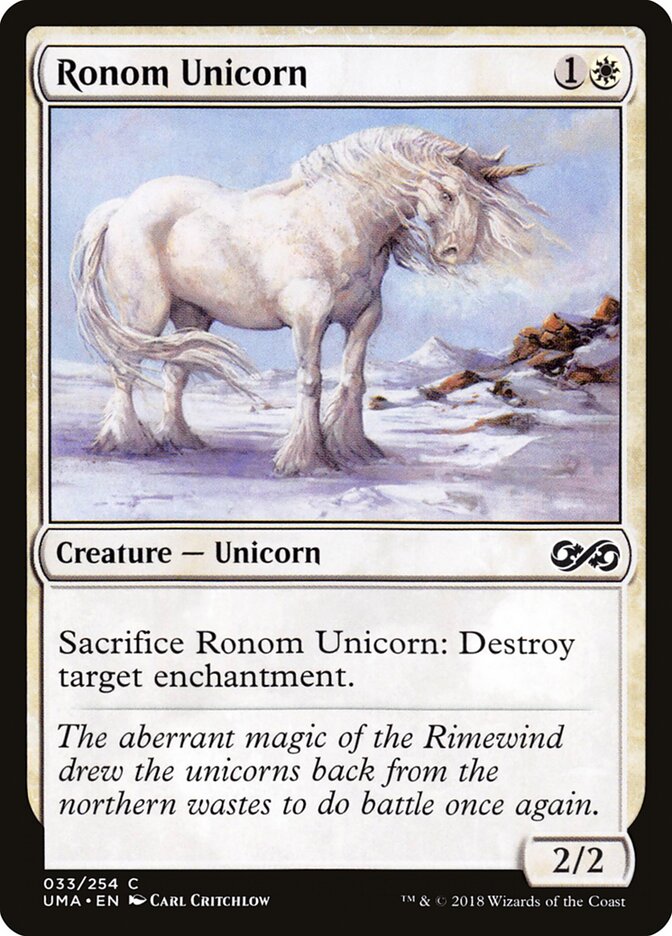 Ronom Unicorn card front