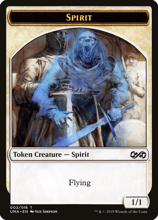 Spirit card front