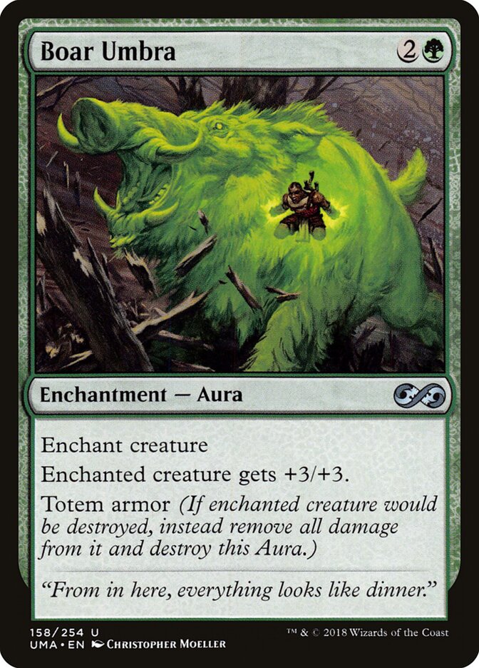 Boar Umbra card front