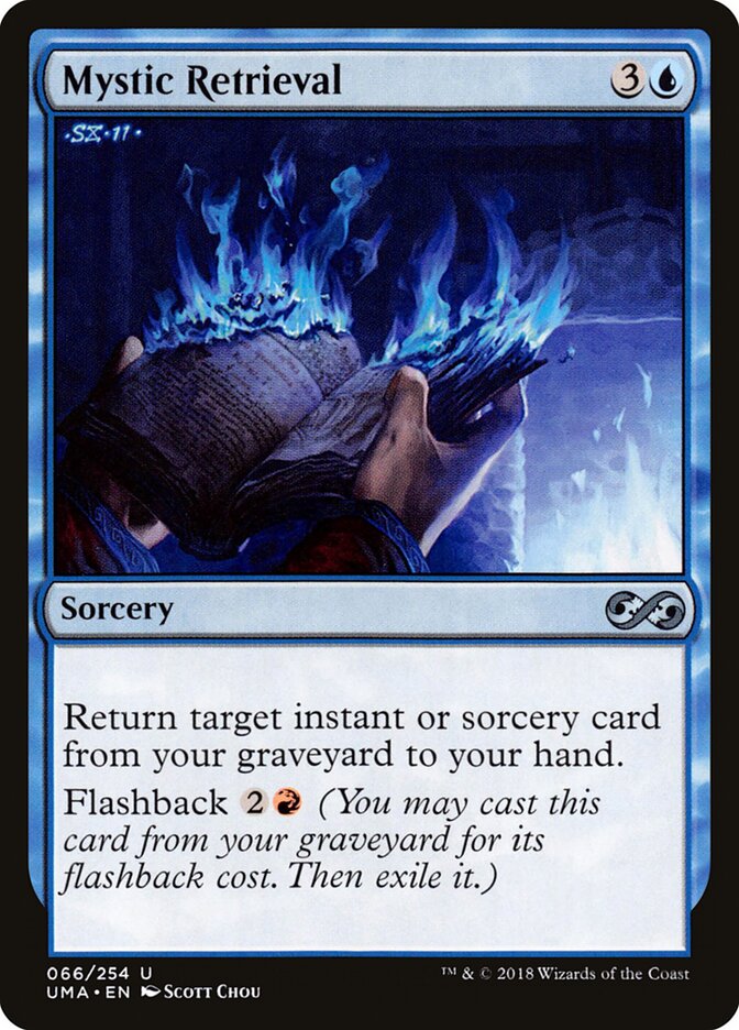 Mystic Retrieval card front