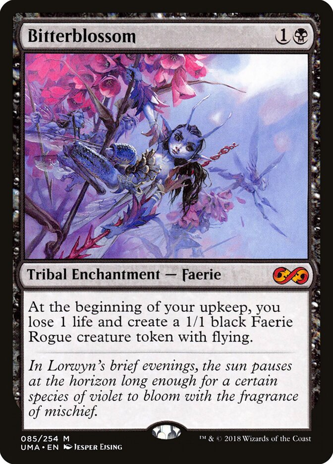 Bitterblossom card front