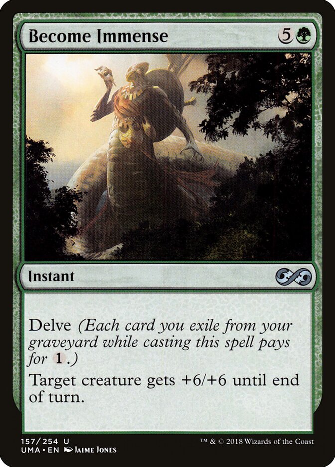 Become Immense card front