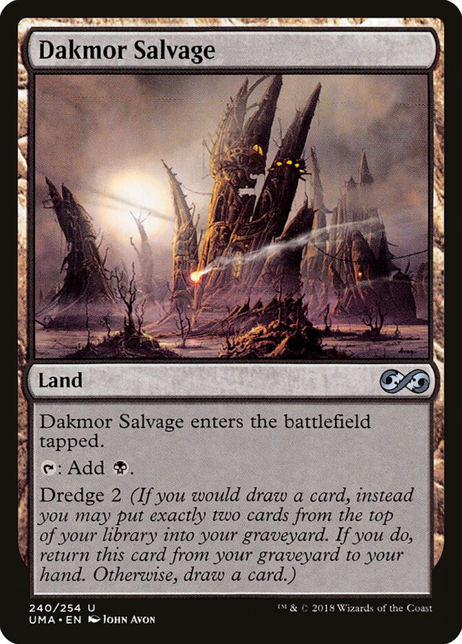 Dakmor Salvage card front