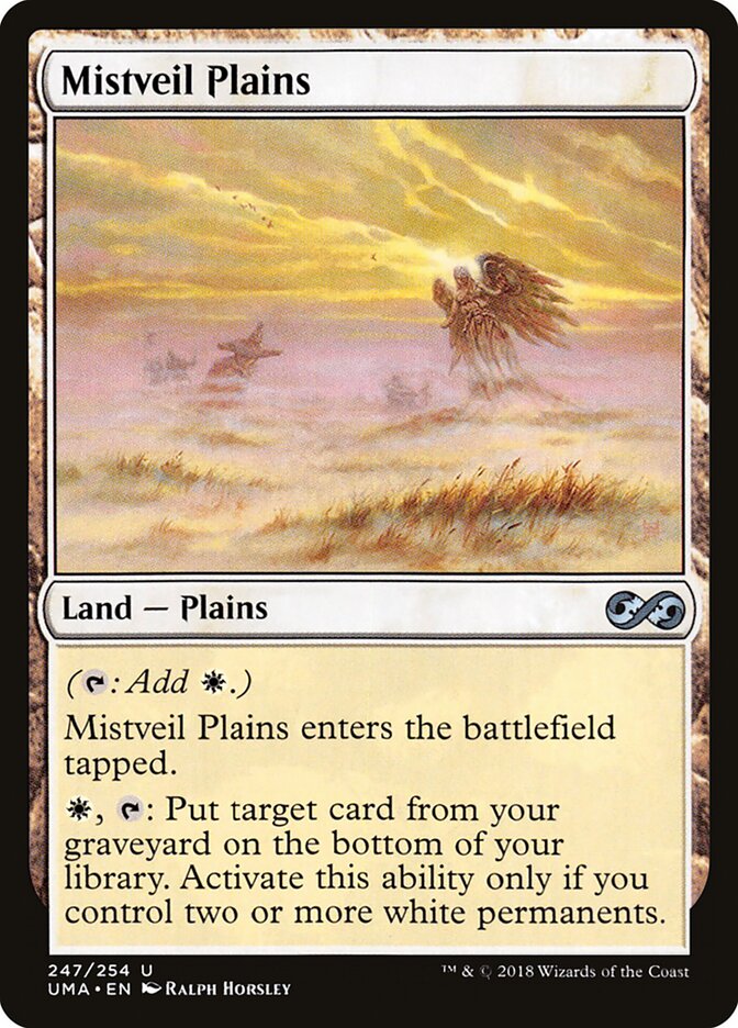 Mistveil Plains card front