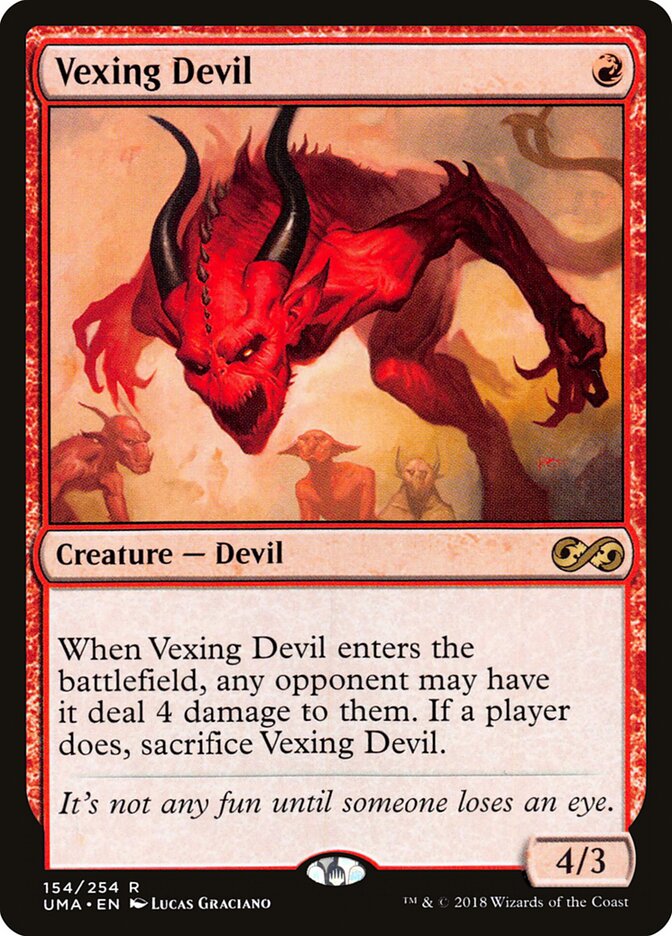 Vexing Devil card front