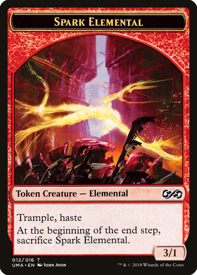 Spark Elemental card front