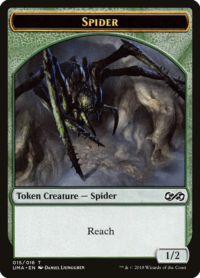 Spider card front