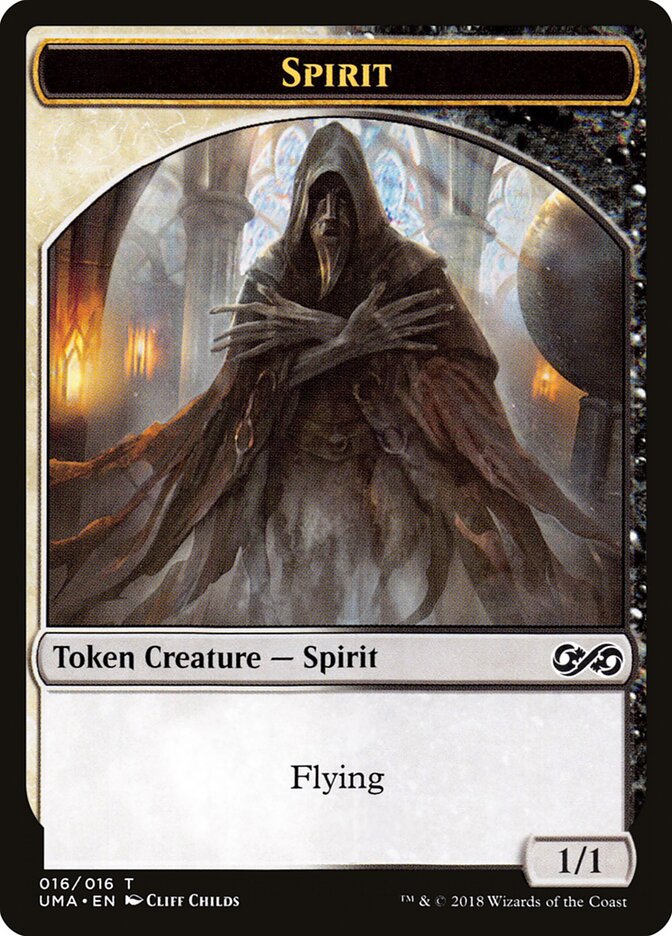 Spirit card front