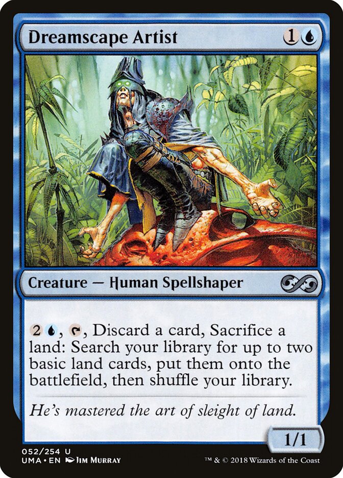 Dreamscape Artist card front