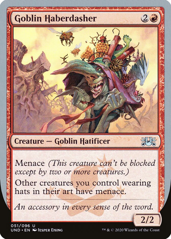 Goblin Haberdasher card front