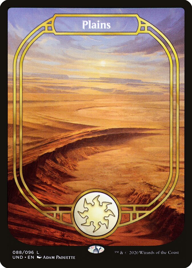 Plains card front