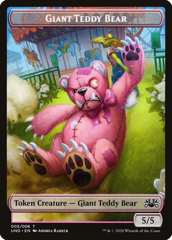 Giant Teddy Bear card front