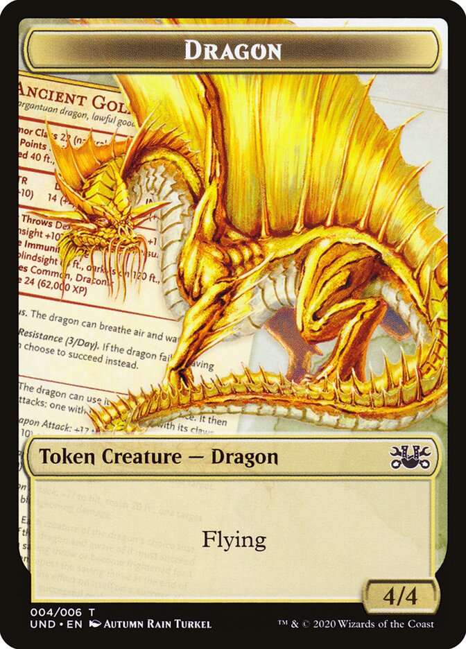 Dragon card front