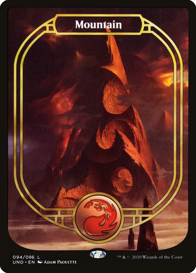Mountain card front
