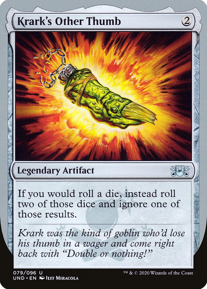 Krark's Other Thumb card front