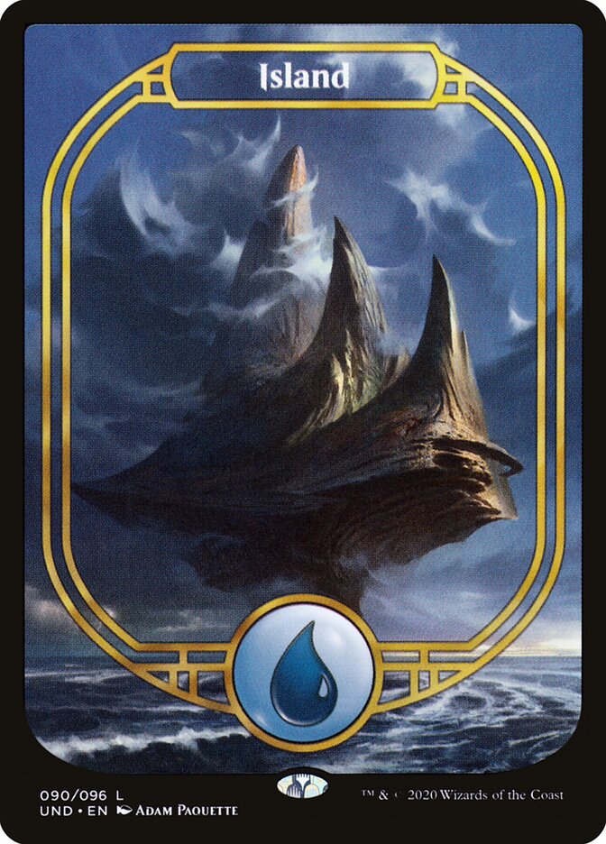 Island card front