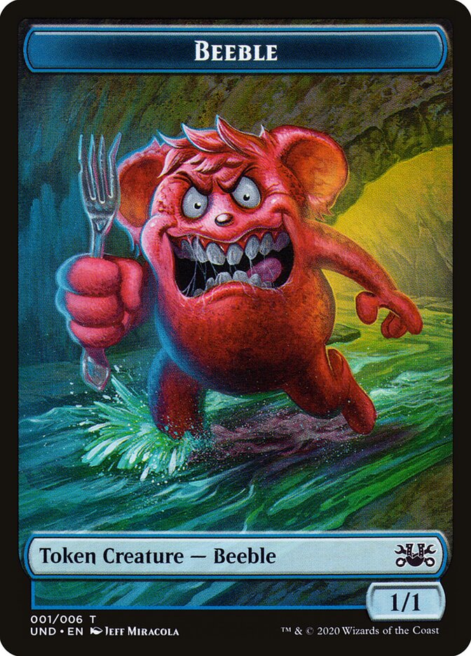 Beeble card front