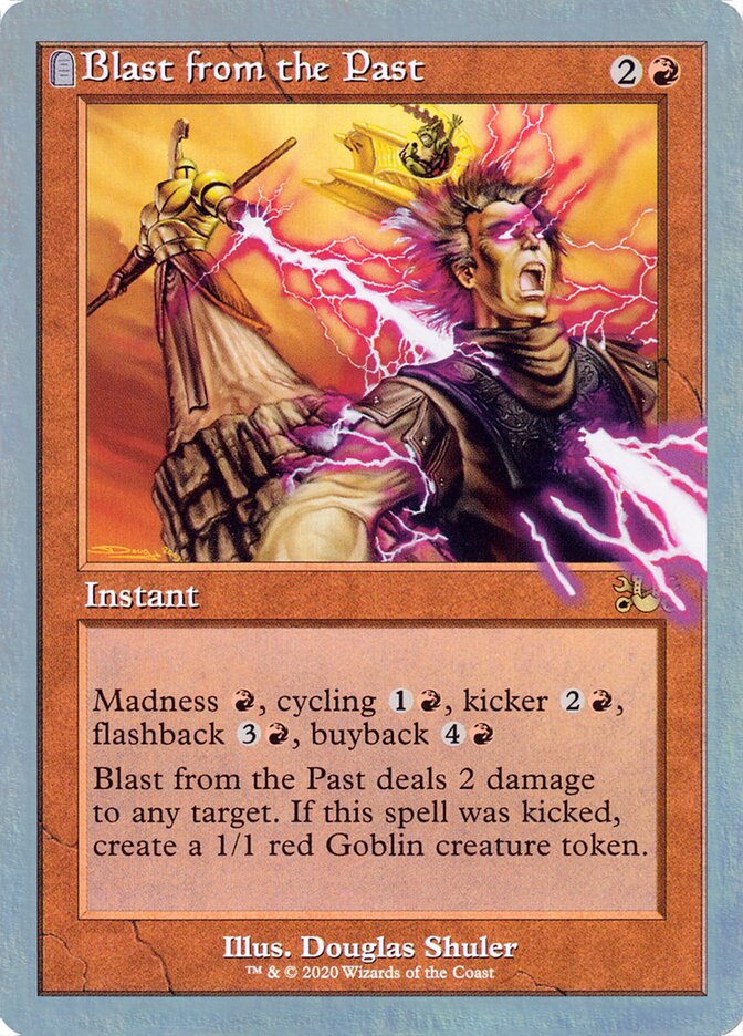 Blast from the Past card front