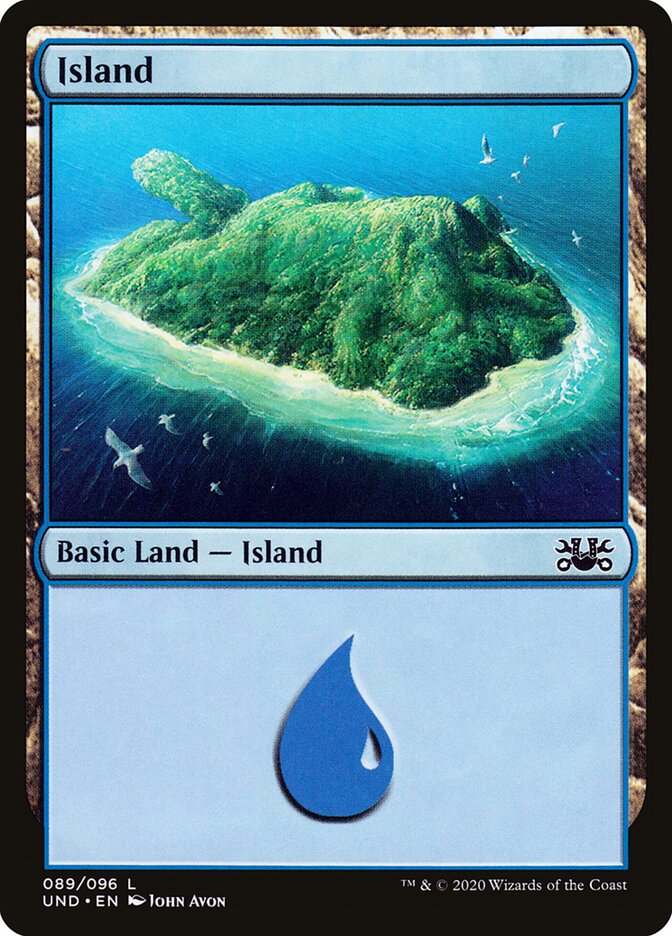 Island card front