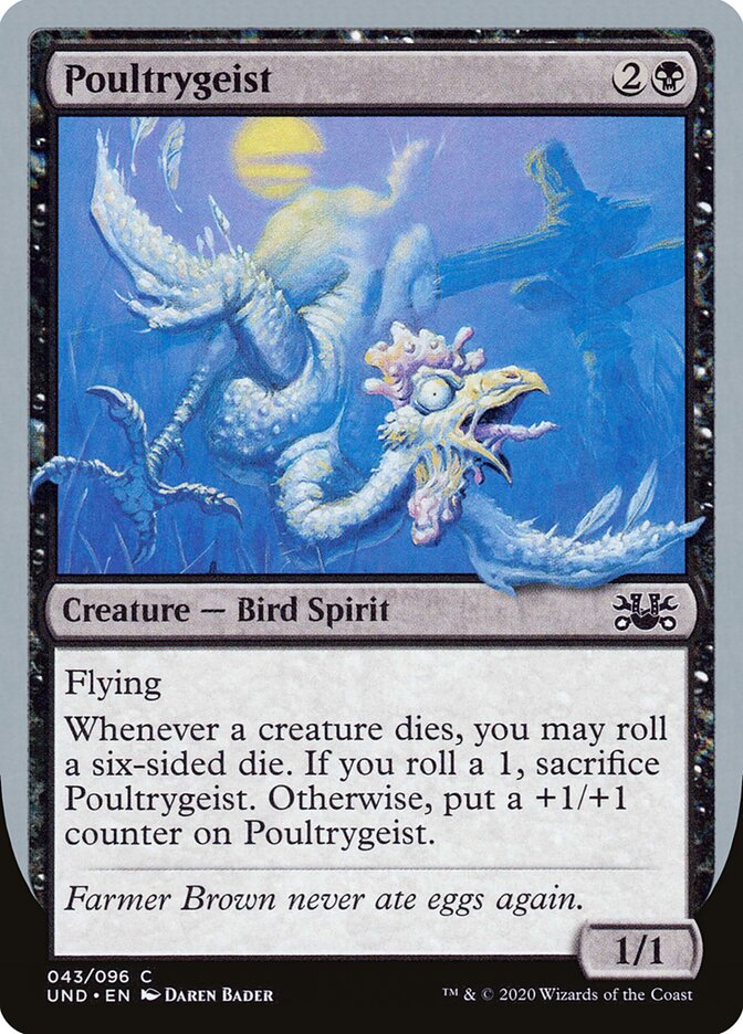 Poultrygeist card front