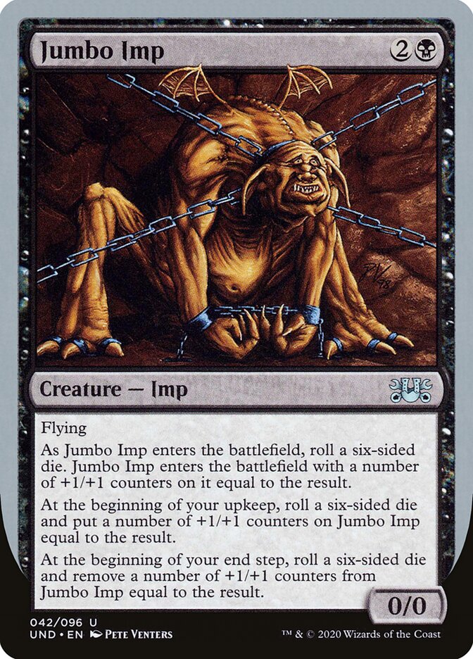 Jumbo Imp card front