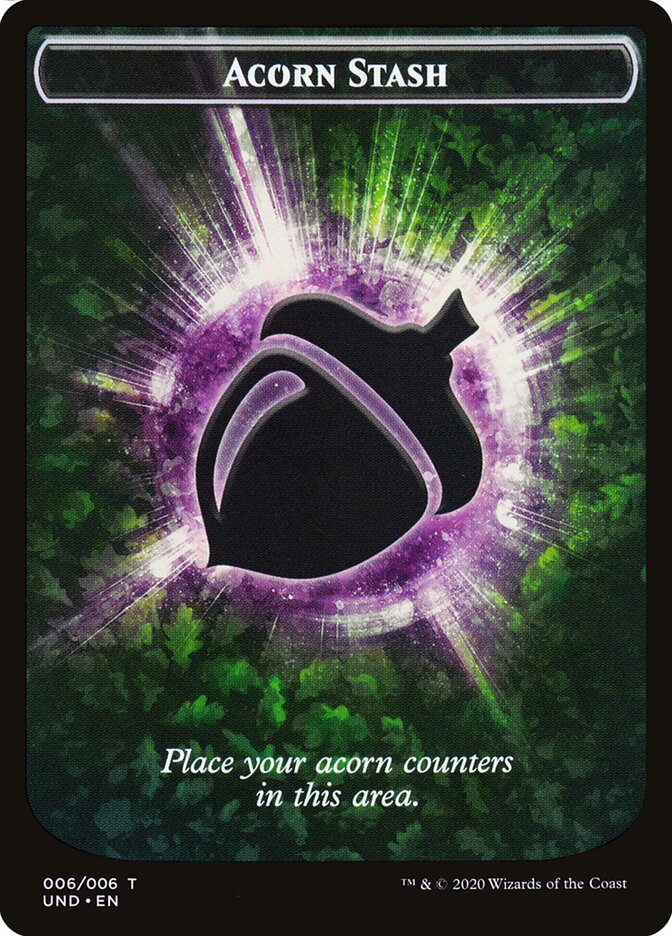 Acorn Stash card front