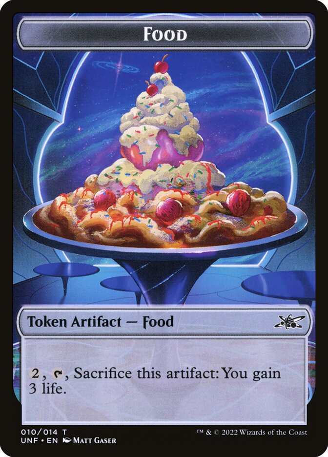 Food card front