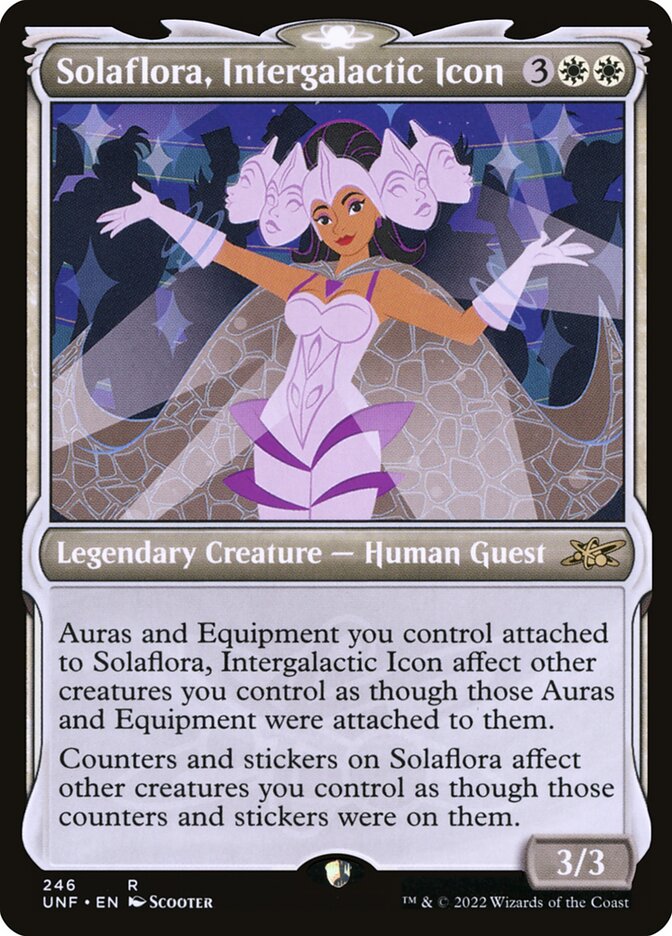 Solaflora, Intergalactic Icon card front