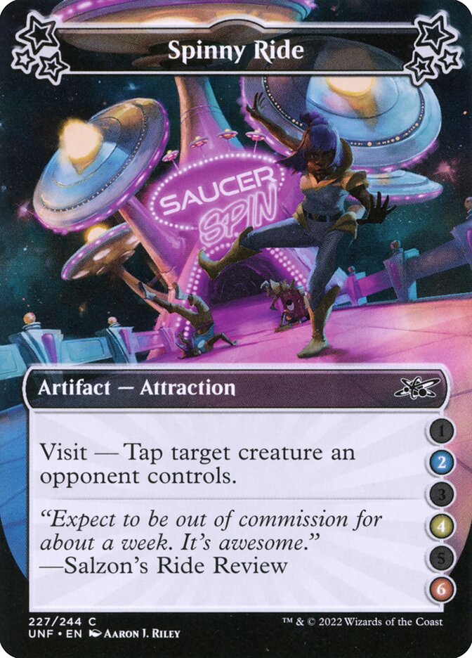 Spinny Ride card front