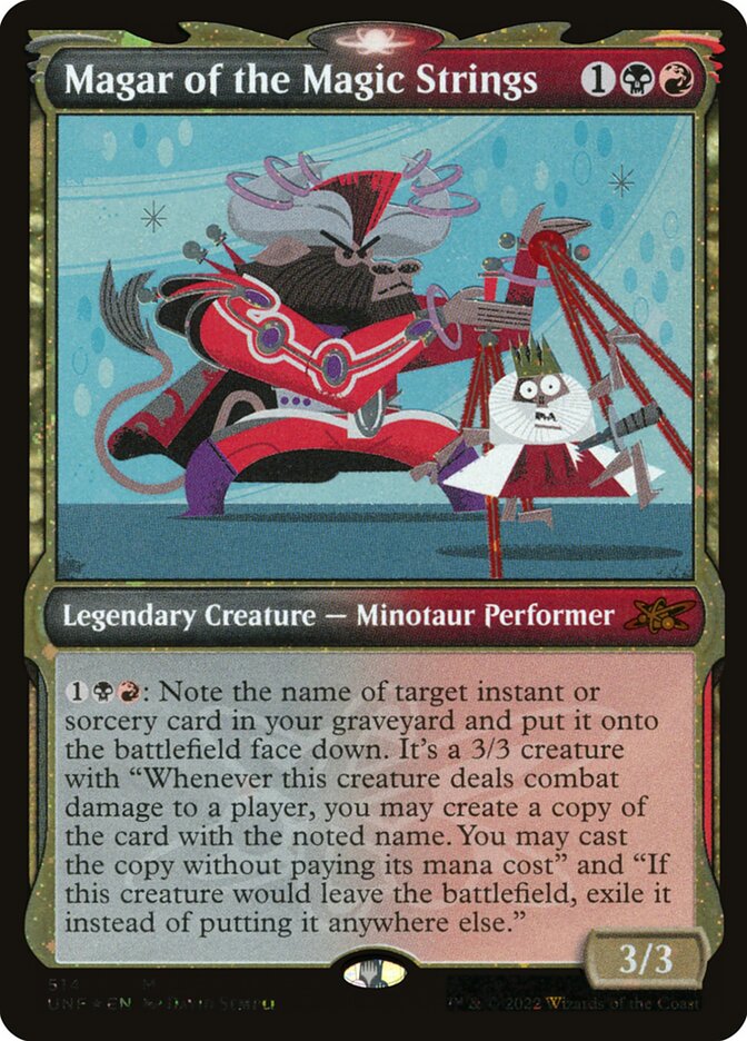 Magar of the Magic Strings card front