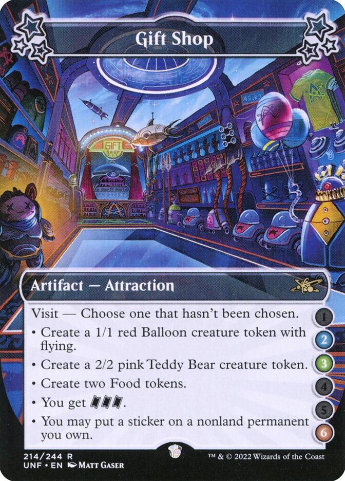Gift Shop card front