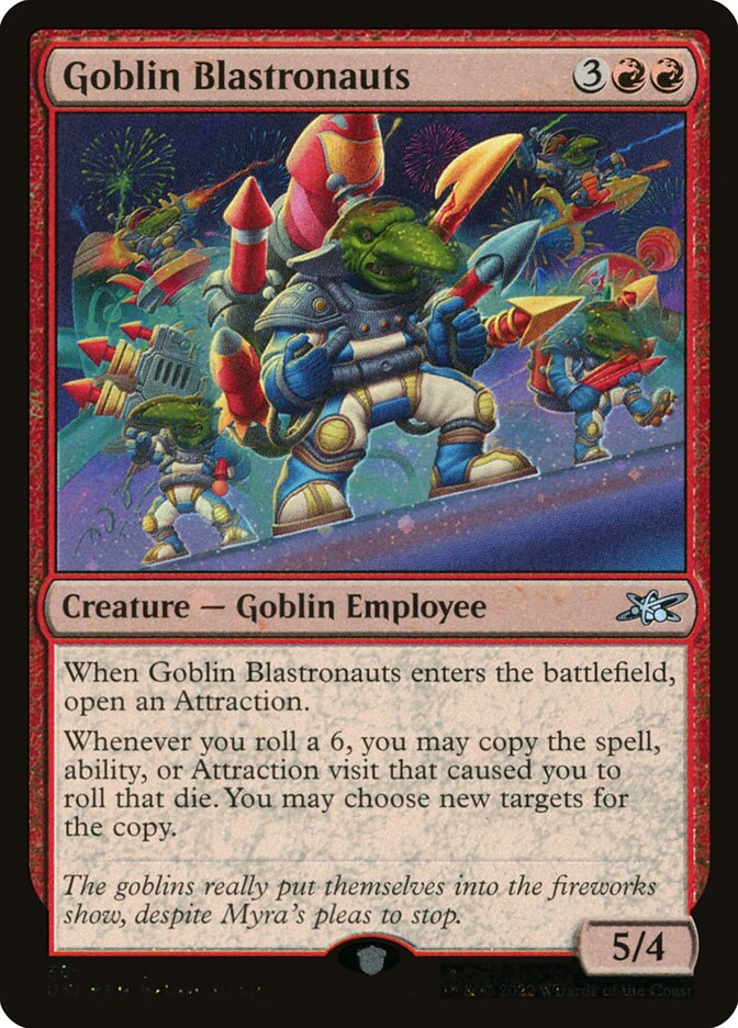 Goblin Blastronauts card front