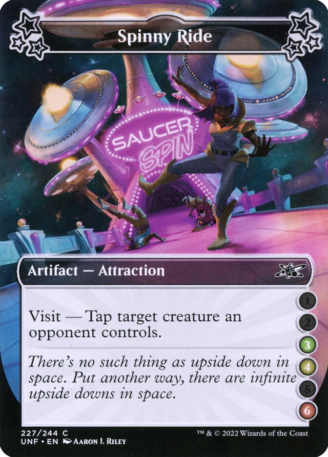 Spinny Ride card front