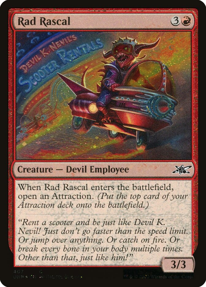Rad Rascal card front
